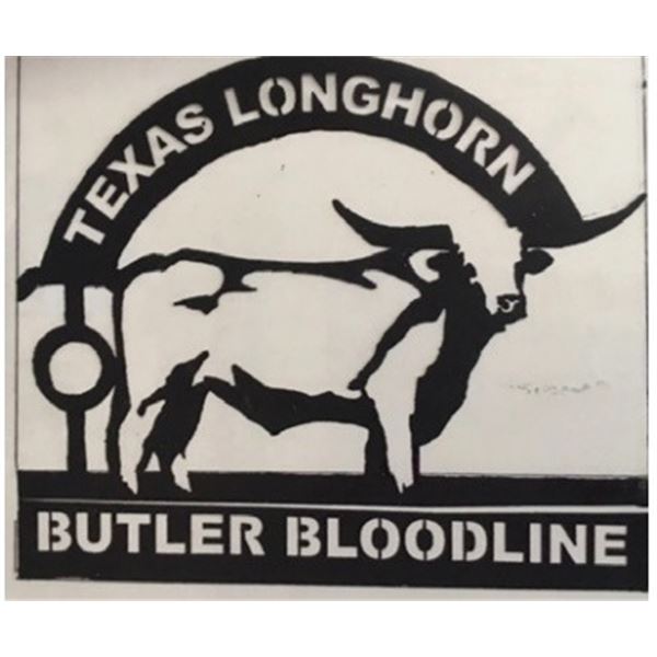 “Classic” Butler Bloodline Ranch Sign