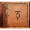 Image 1 : Hand-Tooled Leather Binder