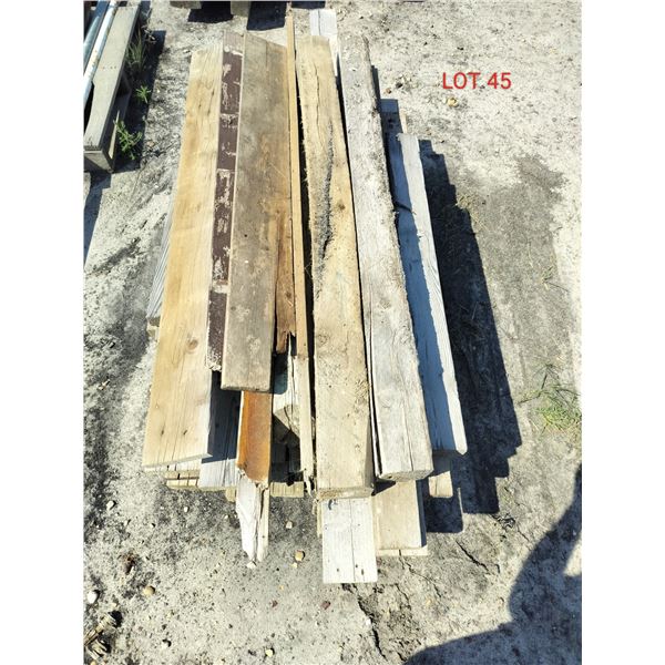 Large Pile of Lumber