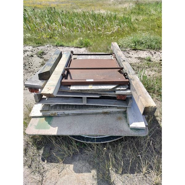 Scrap Wood and Metal