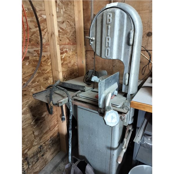 Vintage Biro Band Saw w/ Replacement Saw Blades