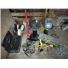 Image 1 : Assortment of (Empty) Toolboxes, Welding Masks, and More