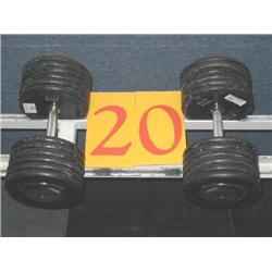 Pair of Dumbbells 125lb