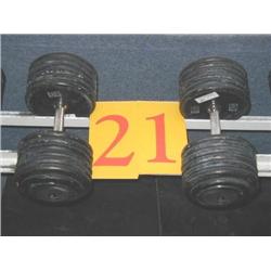 Pair of Dumbbells 135lb
