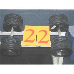 Pair of Dumbbells 145lb