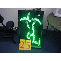 Running Man Neon Sign