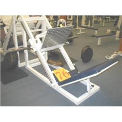 Inverted Plate Leg Press