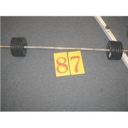 Fixed Straight Bar 130lb