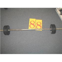 Fixed Straight Bar 90lb