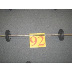 Fixed Straight Bar 50lb