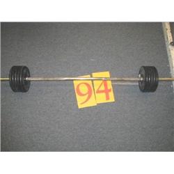 Fixed Straight Bar 120lb