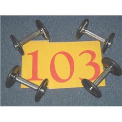 Two Pair of 5lb Dumbbells