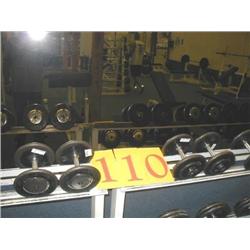 Two Pair of 25lb Dumbbells
