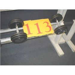 Pair of 60lb Dumbbells