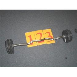 Fixed Curl Bar 90lb