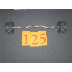 Fixed Curl Bar 130lb