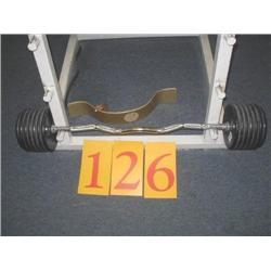 Fixed Curl Bar 150lb