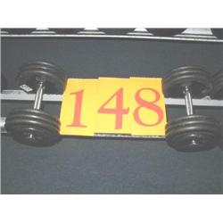 Pair of 70lb Dumbbells