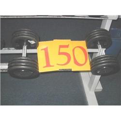 Pair of 85lb Dumbbells