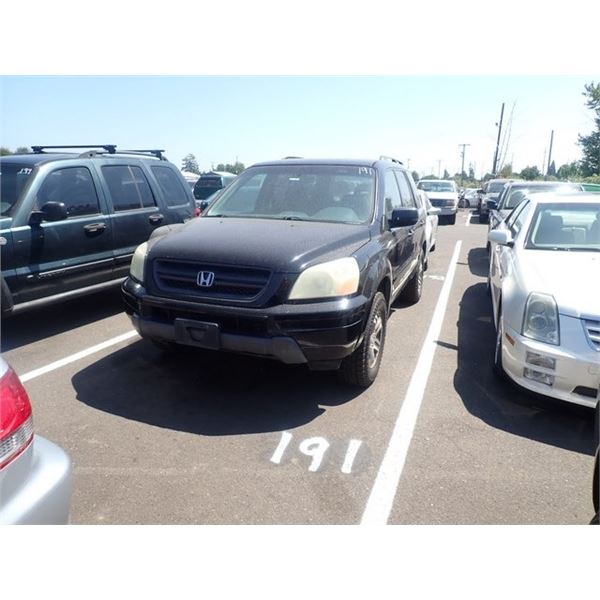 2004 Honda Pilot Speeds Auto Auctions