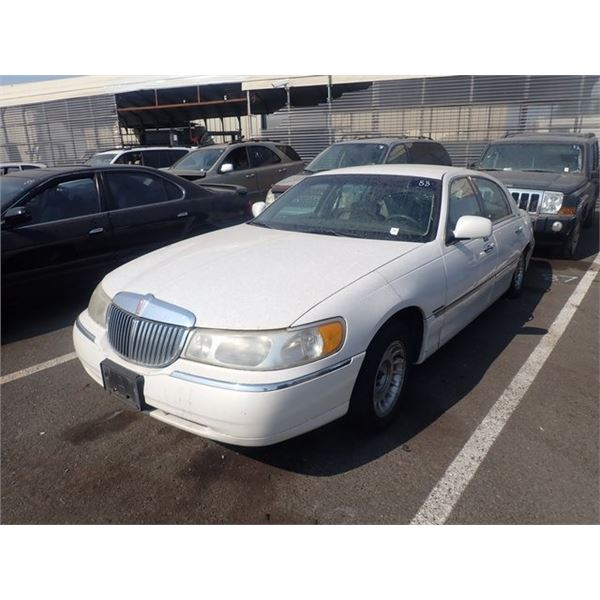 1999 Lincoln Town Car Speeds Auto Auctions