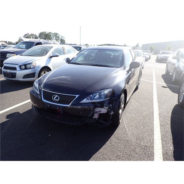 2008 Lexus IS 250 RUNS WITH MECHANICAL PROBLEMS Speeds Auto Auctions