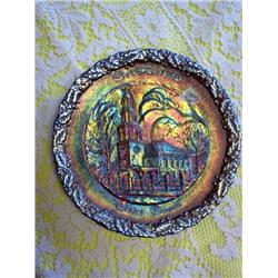 Elegant Fenton Holiday Plate