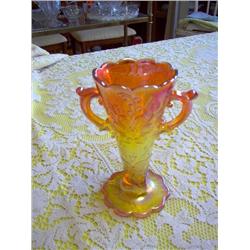 Mary Dugan Copy Vase- Amberina