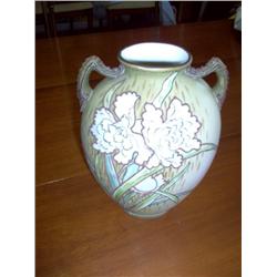 Nippon Hand Painted Vase