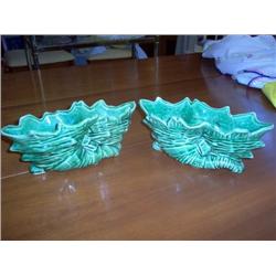 Signed McCoy planter and USA planter