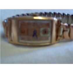 BULOVA 1940's watch w/ ORIGINAL WRISTBAND