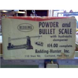 Antique Powder and Bullet Scale