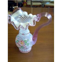 FENTON signed handpainted artglass