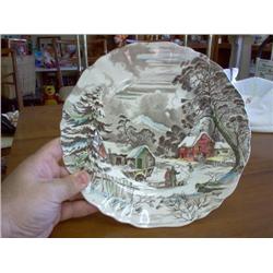 Staffordshire Meakin England Plate