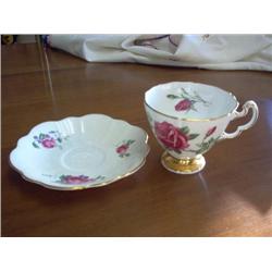 Staffordshire Bone China cup/saucer