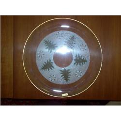 Culver Xmas Tree Platter
