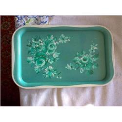TOLE painted tray, 1950's era