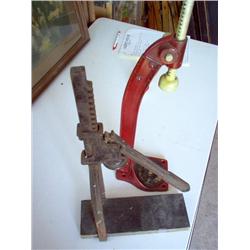 2 ANTIQUE bottle cappers