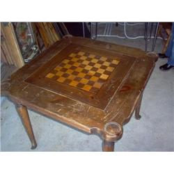 ANTIQUE GAMING TABLE