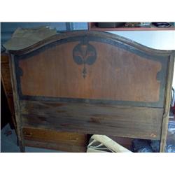 ANTIQUE HEADBOARD FOR double bed