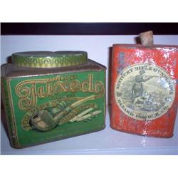 ANTIQUE TINS W/ADVERTISING