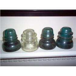 ANTIQUE FENCE POST INSULATORS
