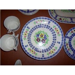 china set, painted