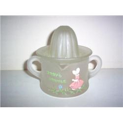 c. 1940 Hand Juicer w/ hand paint detail