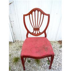 Antique Mahogany Chairs (set of 5)
