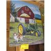 Image 2 : JOHN DEERE METAL THE BARN TRACTOR & DOG SIGN