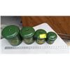Image 2 : 4 PIECE JOHN DEERE CANNISTER ENAMEL METAL SET