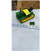 Image 1 : JOHN DEERE DIECAST MODEL 40 CRAWLER & A MINI DIECAST CRAWLER