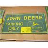 Image 1 : "JOHN DEERE PARKING ONLY" COLLECTOR LICENCE PLATE