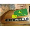 Image 2 : JOHN DEERE COLLECTOR PLATE & 2 JOHN DEERE METAL PLATES
